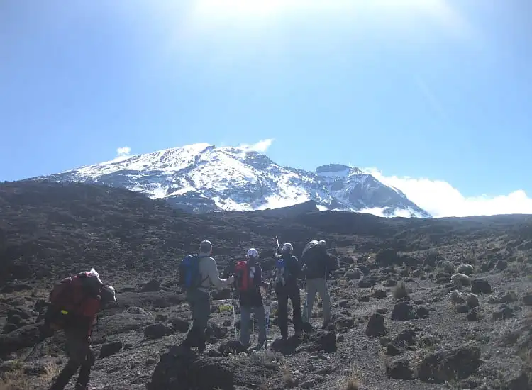 Mount Kilimanjaro Summit Trekking above the Clouds in Tanzania with Msonge Local Mountain Guides