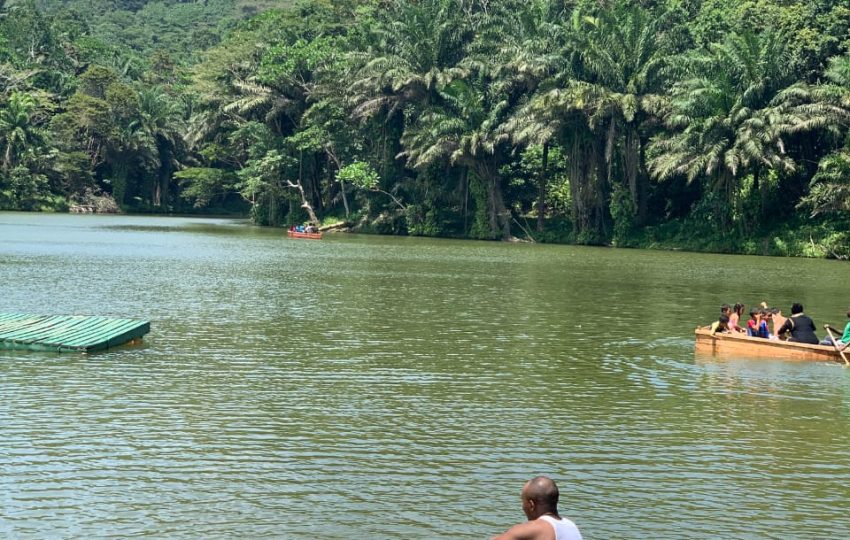 Natural freshwater pools in Mangoroto Forest Tanzania